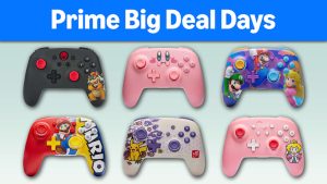 Sắm ngay tay cầm không dây Super Mario & Kirby Switch giảm tới 50%!
