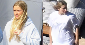 Harper Beckham bị paparazzi ‘dìm’ khi đi dạo!