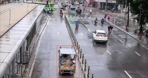Camera AI Phát Hiện 29 Trường Hợp Vi Phạm Trên Xe Buýt BRT Tại Hà Nội