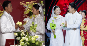 Xu Hướng Thời Trang Mới: Bộ Sưu Tập Áo Dài Cưới Của Bình Rượu Hồng Đẹp Lung Linh