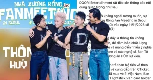 Đặt Nước Huy Fan Meeting Tại Hàn Quốc: Cơ Hội Gặp Gỡ Ngôi Sao Tại Anh Tài