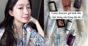 Khám Phá 4 Món Chăm Sóc Da Giá Bình Dân Nhưng Chất Lượng