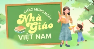 Thiệp chúc mừng 20/11 đẹp ý nghĩa cho Ngày Nhà giáo Việt Nam