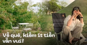 "Rời thành phố mệt mỏi, tìm về quê yên bình"