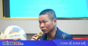 "HLV Chu Đình Nghiêm chia sẻ chiến lược đưa Hải Phòng vào top 3"