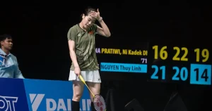 Tay vợt Nguyễn Thùy Linh và trận đấu đáng quên ở SEA Games 33